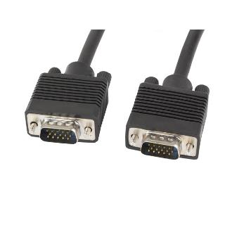 Cable Lanberg VGA macho/macho con ferrita 1.8m negro