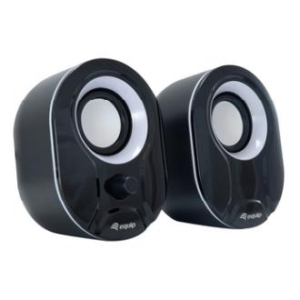 Altavoces 2.0 Equip Life 6W RMS negro y blanco