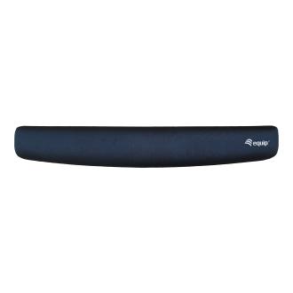 REPOSAMUÑECAS DE GEL PARA TECLADO EQUIP LIFE NEGRO