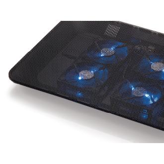 Base refrigeradora Conceptronic 15.6" con 4 ventiladores