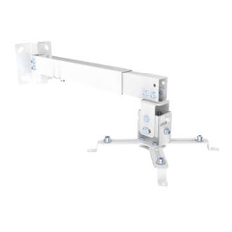 Soporte de techo / pared para proyector Equip regulable y inclinable blanco