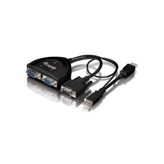 Splitter Equip VGA 2 puertos 450MHz alimentado por USB