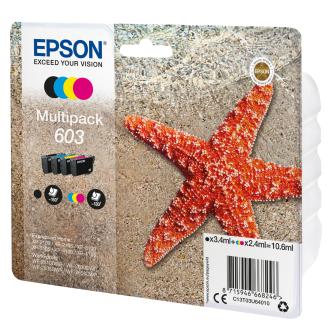 Pack 4 cartuchos originales Epson 603 todos los colores