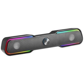 Barra de sonido Mars Gaming MSBX RGB 10W negro