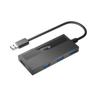 Hub Equip Life 4 puertos USB 3.2 + adaptador tipo C