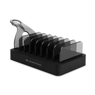 Estación de carga USB Conceptronic 6xUSB-A y 2xUSB tipo c 75W