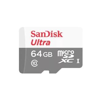 Memoria microSD SanDisk Ultra 64GB C10 + adaptador