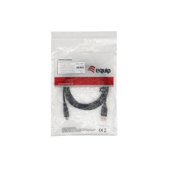 Cable Equip USB-A macho a USB Tipo C macho 3m negro