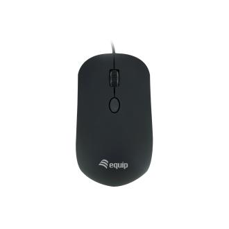 Ratón Equip Life Comfort 4 botones 1600 DPI USBnegro