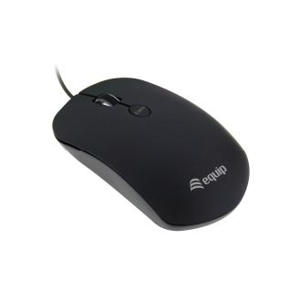 Ratón Equip Life Comfort 4 botones 1600 DPI USBnegro