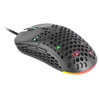 Ratón Mars Gaming MM55 Hive 12800 DPI negro