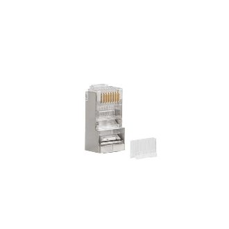 Conector Lanberg Cat6 FTP blindado, pack de 20 unidades