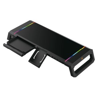 Soporte elevador para monitor Conceptronic Hub USB RGB gaming
