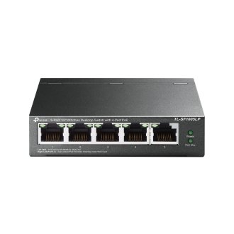 Switch TP-Link TL-SF1005LP 10/100 5 puertos 4 PoE 41W