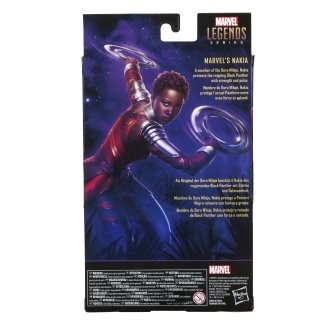 Figura hasbro marvel legends series nakia black panther legacy collection