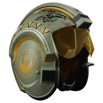 Replica escala 1:1trapper wolf casco electronico the mandalorian black series
