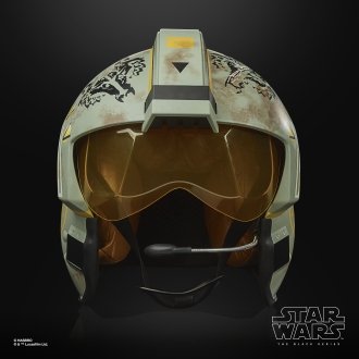 Replica escala 1:1trapper wolf casco electronico the mandalorian black series
