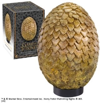 Réplica the noble collection juego de tronos huevo de dragon viserion 20.32 cm