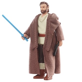 Figura hasbro obi wan kenobi wandering jedi star wars retro collection