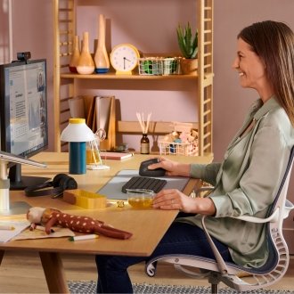 Ratón inalámbrico vertical Logitech Lift 6 botones