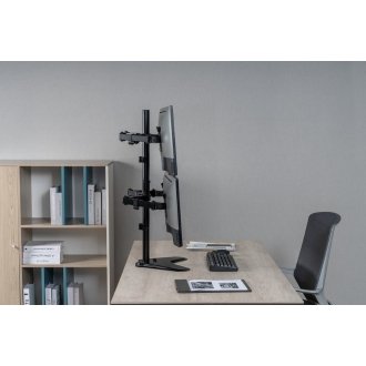 Soporte de mesa Equip 650127 17" a 32" 4 pantallas con peana