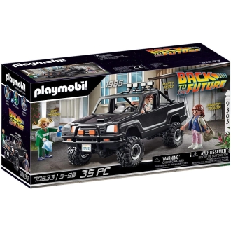 Playmobil regreso al futuro camioneta pick - up de marty