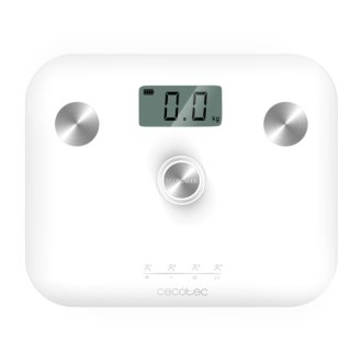 Báscula de baño Cecotec EcoPower 10100 Full Healthy blanca