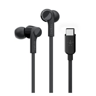 Auriculares con micrófono Belkin USB tipo C negro
