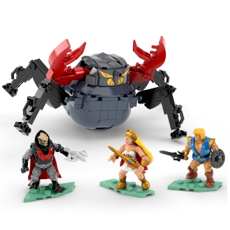 Figuras mattel mega construx masters of the universe she-ra vs hordak & monstroid