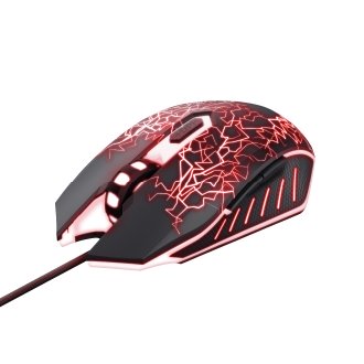 Ratón Trust Gaming GXT 105X Izza iluminación LED 4000 DPI 6 botones