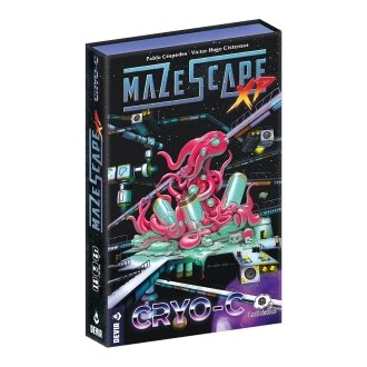 Mazescape Cryo - Juego de Mesa de Estrategia Espacial para Aficionados a los Retos