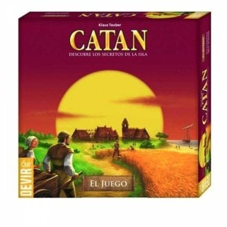 Devir Colonos de Catan - Juego de Mesa Estratégico para 4 Jugadores a Partir de 10 Años