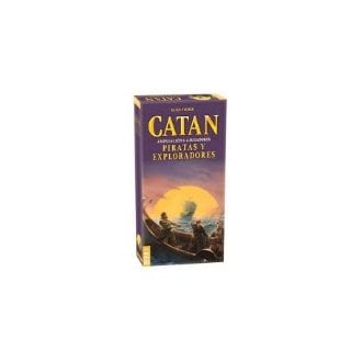 Devir Catán Piratas y Exploradores - Expansión del Juego de Mesa para 5 a 6 Jugadores de 10 Años en Adelante