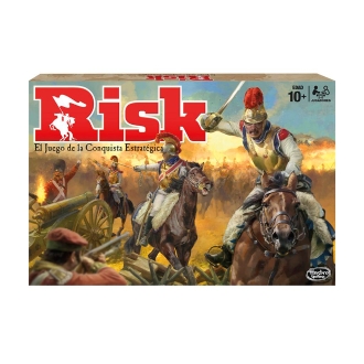 Hasbro Risk - Juego de Mesa Estratégico de Conquista Mundial para Jugadores a Partir de 10 Años