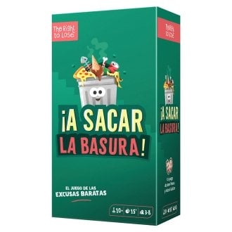 ¡A Sacar la Basura! - Juego de Cartas Divertido para Jóvenes a Partir de 10 Años
