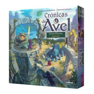 Crónicas de Avel: Nuevas Aventuras - Juego de Mesa de Estrategia Fantástica para Niños de 8 Años en Adelante