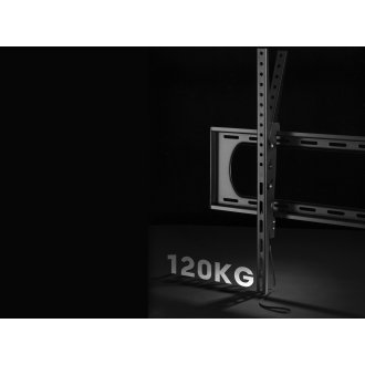 Soporte de pared Equip 650339 60" a 120" inclinable negro