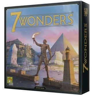 Asmodee 7 Wonders Nueva Edición - Juego de Mesa Estratégico para Famílias y Amigos de 10 Años en Adelante