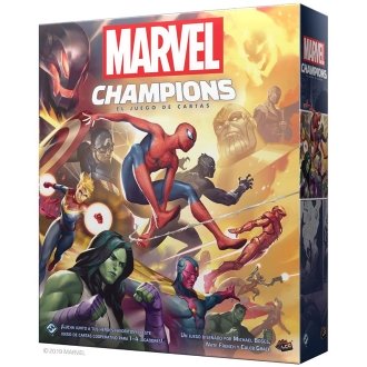 Asmodee Marvel Champions: El Juego de Cartas - Juego de Mesa Cooperativo de Superhéroes para Adolescentes a partir de 14 Años