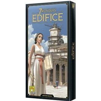 Expansión 7 Wonders Edifice - Juego de Mesa de Estrategia para mayores de 10 Años