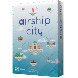 Airship City - Juego de Mesa Estratégico de Zepelines para Mayores de 14 Años