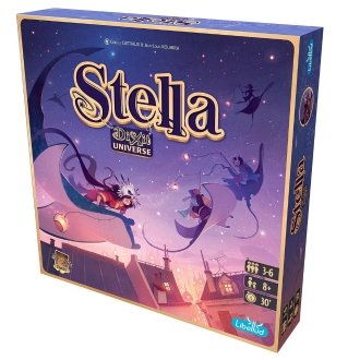 Dixit Universe Stella - Juego de Mesa Competitivo de Ilustraciones para Niños a Partir de 8 Años