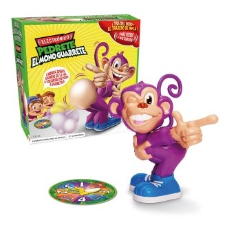 Bizak Pedrete el Mono Guarrete - Juego de Mesa Divertido para Niños a Partir de 6 Años