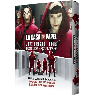 Asmodee La Casa de Papel: Roles Ocultos - Juego de Mesa de Estrategia para Jóvenes a Partir de 14 Años