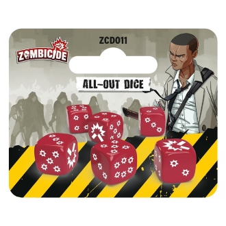 Zombicide 2nd Edition - Expansión del juego de mesa Dados All-Out para Jugadores de 14 años en adelante