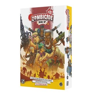 Zombicide: Gear Up - Juego de Mesa Cooperativo de Supervivencia para Jugadores a Partir de 14 Años