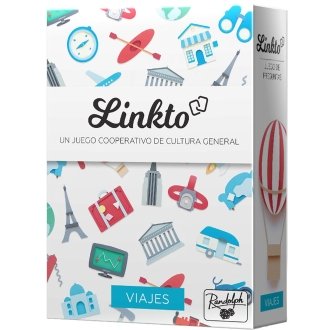 Linkto Viajes - Juego de Cartas Interactivo para Jugadores a Partir de 10 Años