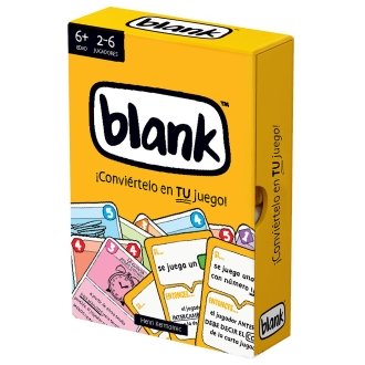 Juego de mesa Blank - Juego de Cartas Interactivo y Personalizable para Niños a Partir de 6 Años