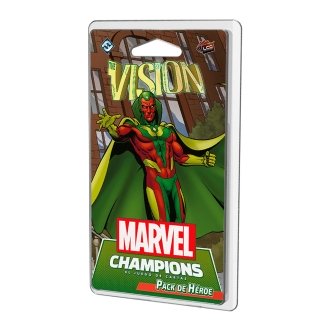 Marvel Champions: Vision - Expansión de Juego de Cartas con Héroe Adaptable para Jugadores de 14 Años en Adelante