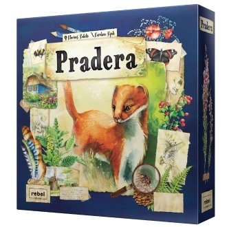Pradera - Juego de Mesa de Estrategia Natural para Niños a Partir de 10 Años